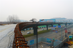 沖刺！王城大道一期建設(shè)工程全力推進