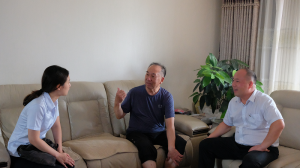 集團(tuán)公司走訪慰問部隊(duì)轉(zhuǎn)業(yè)老干部！